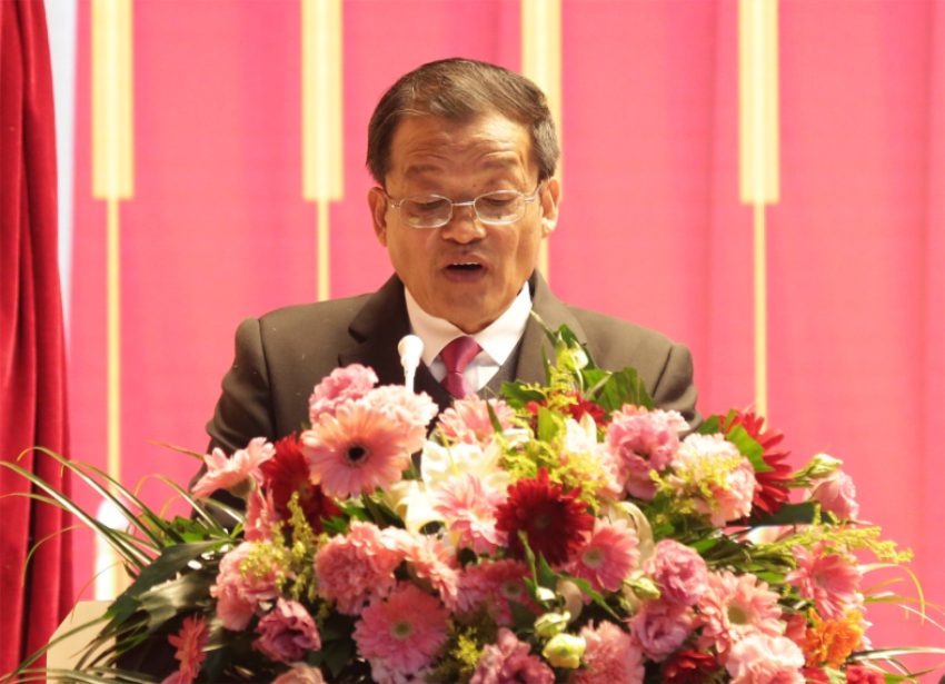 安博手机版app第一届党委班子选举大会---张爱民同志作党委工作报告